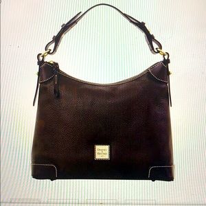Brand new Dooney & Bourke Pebble Grain Black Hobo